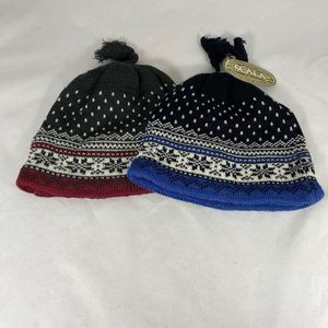 Scala One Pair of Holiday's Beanie NWT